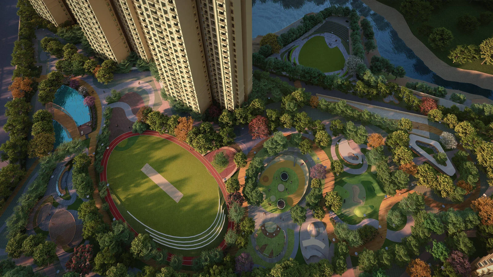 Hiranandani Hill Retreat Skyline View